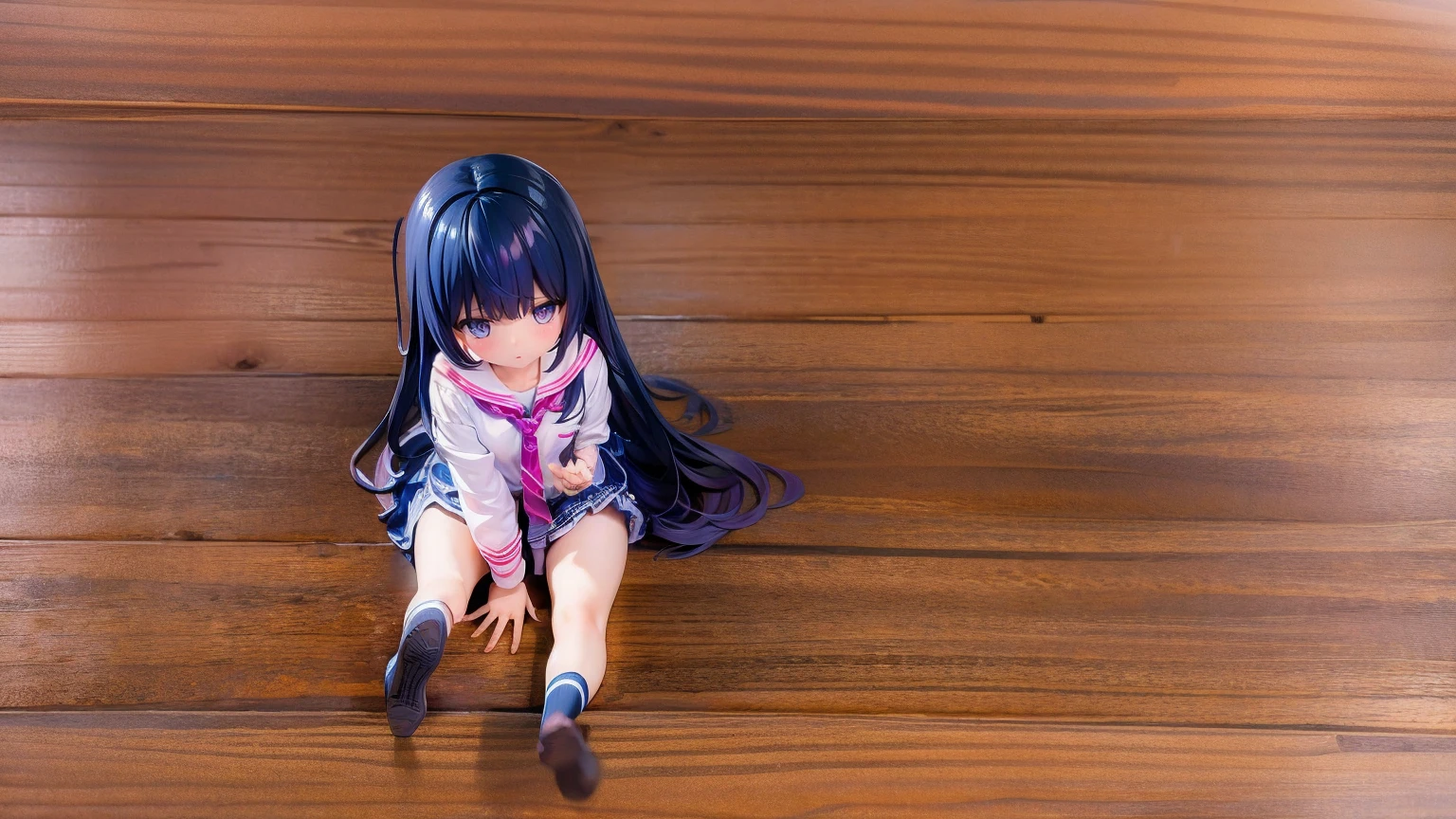Lolicon、、11 years old、Spreading her legs