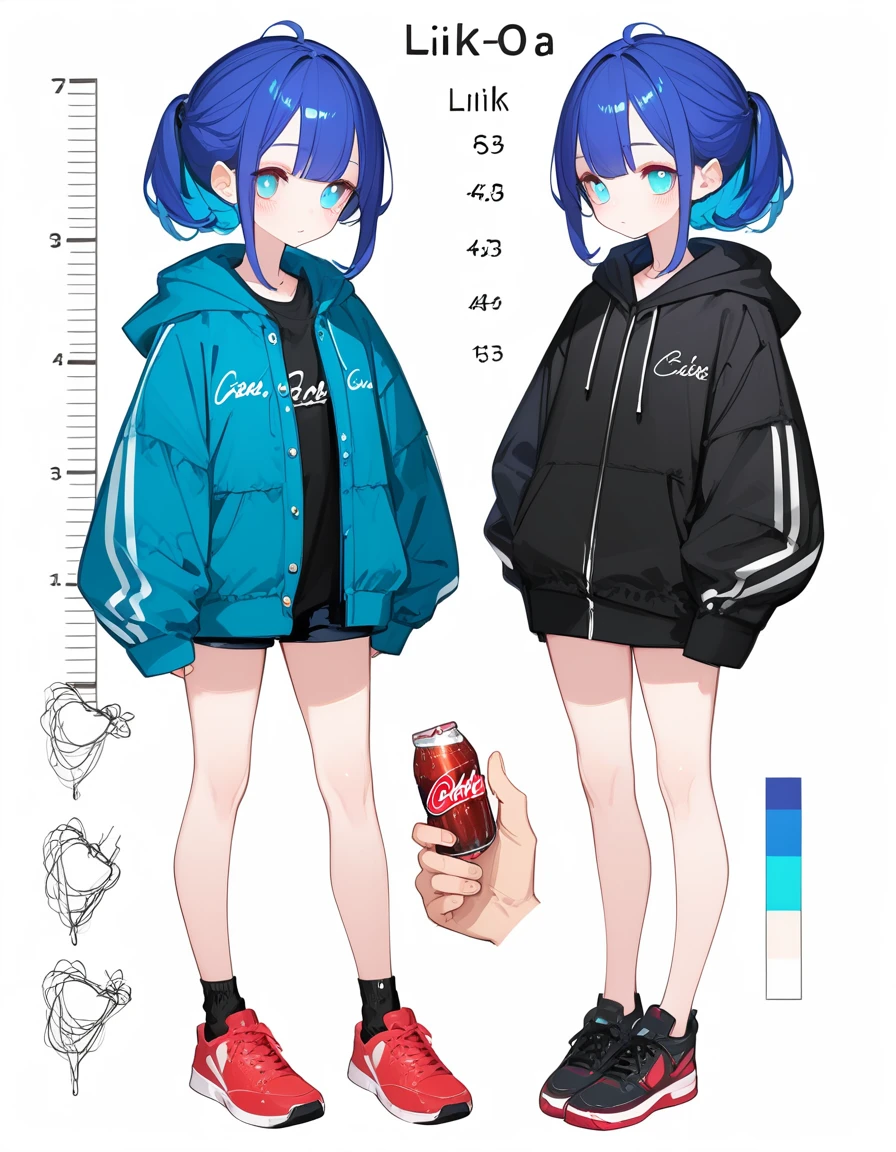 score_9,score_8_up,score_7_up,score_6_up,score_5_up, ,, highres,8k,official art, pale skin, shiny skin, full body, character chart,coca-cola (((personification))),,cute,kawaii,