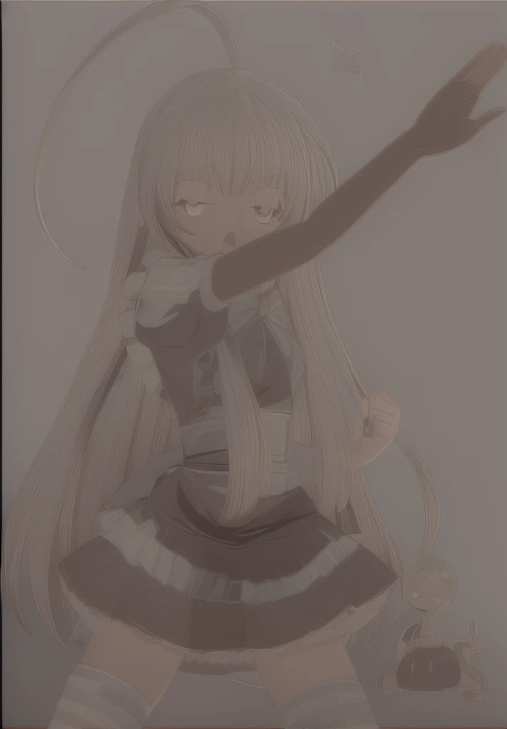 Girl arm up