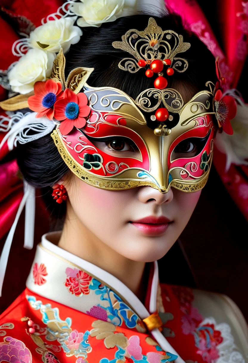 Having a book，上面有一张书签和一副棉布Eye mask, with gorgeous detailed棉布Eye mask, Complex and fabric, , Complex artwork. neon eyes, Eye mask, fantastic detailed eyes, Masquerade masks, Beautifully detailed orixa,, 猫头鹰面Eye mask, 
