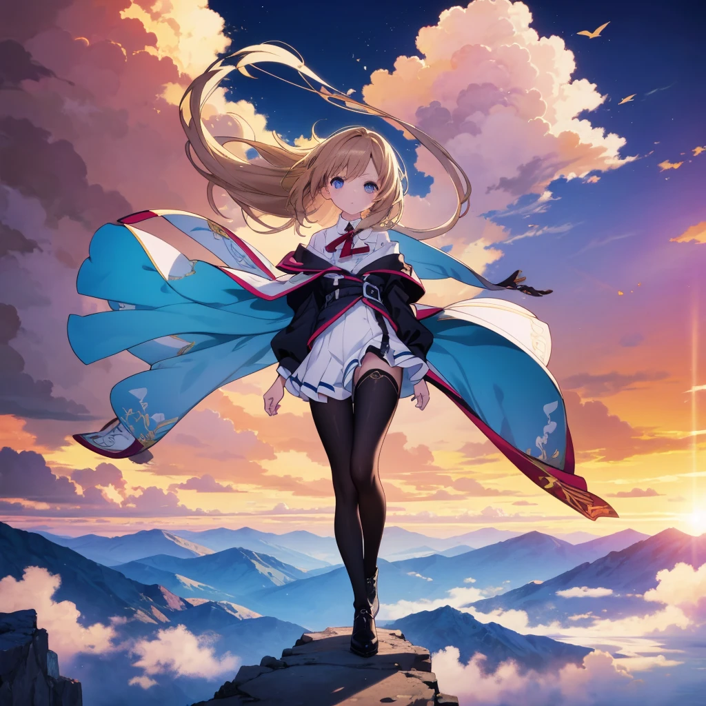 a colorful, flowing, windy, well-composed scene, intricate details, photorealistic, 8K, best quality, masterpiece, professional, vibrant colors, dynamic lighting, dramatic atmosphere, cinematic composition, captivating scenery, mesmerizing wind effects