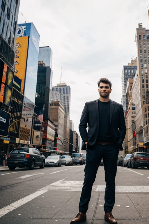 photo of a men in new york