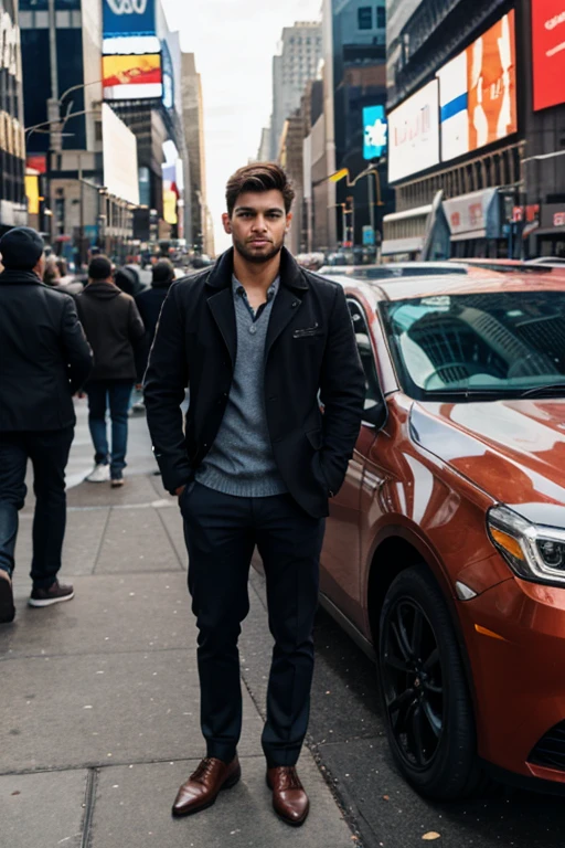 photo of a men in new york