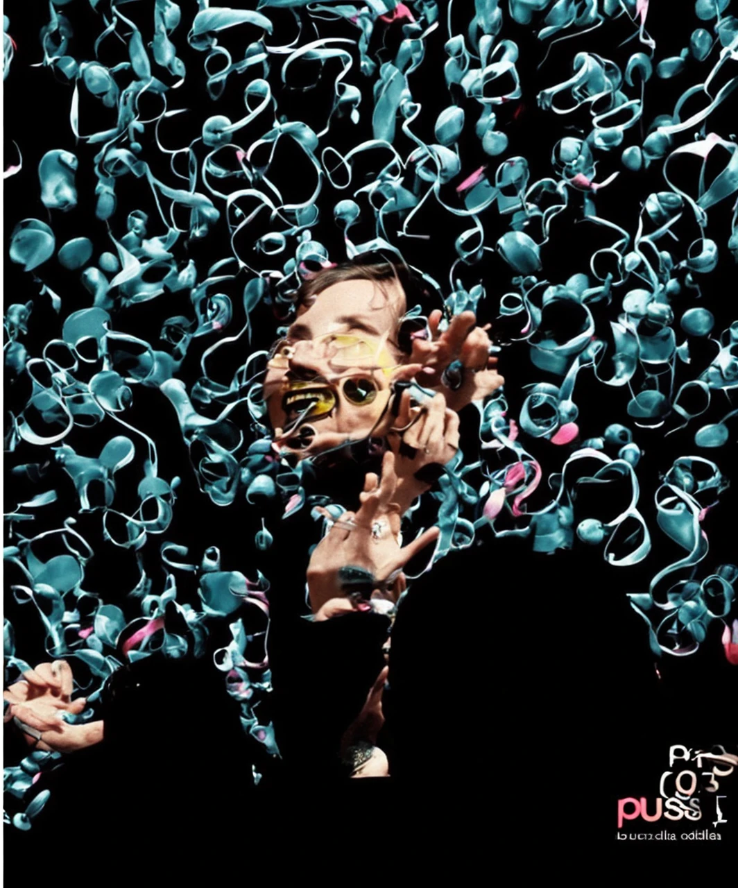 Haz esa imagen lo mas psicodelica posible y hazla una portada para un album musical de lounge de los 60s, puedes distorsionar de forma psicodelica la imagen