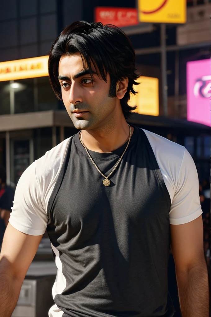 Ranbir kapoor as an anime character