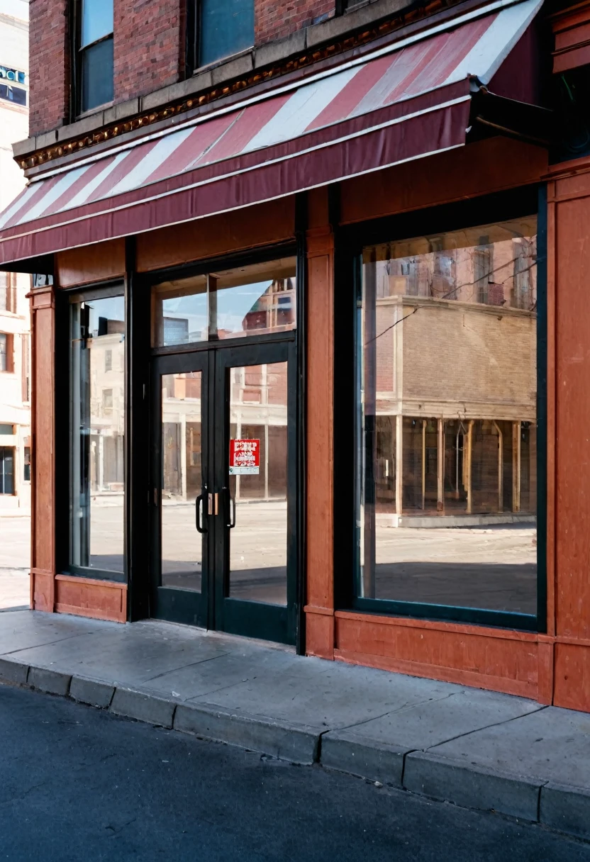 photo of an empty storefront