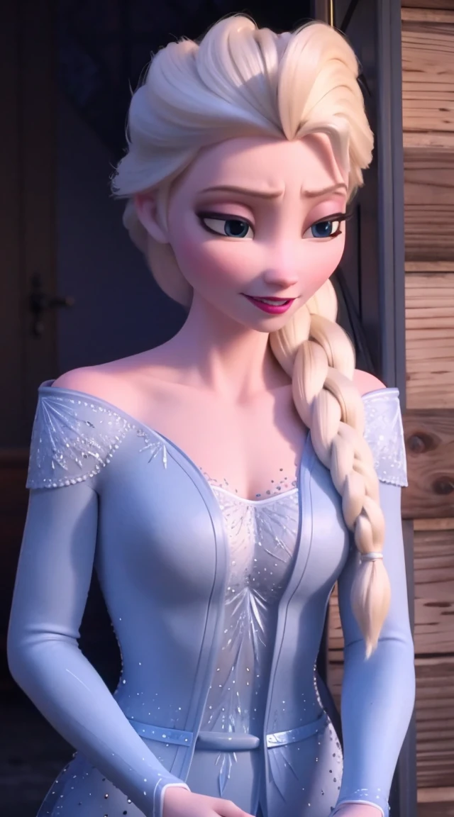 sexy woman elsa queen
