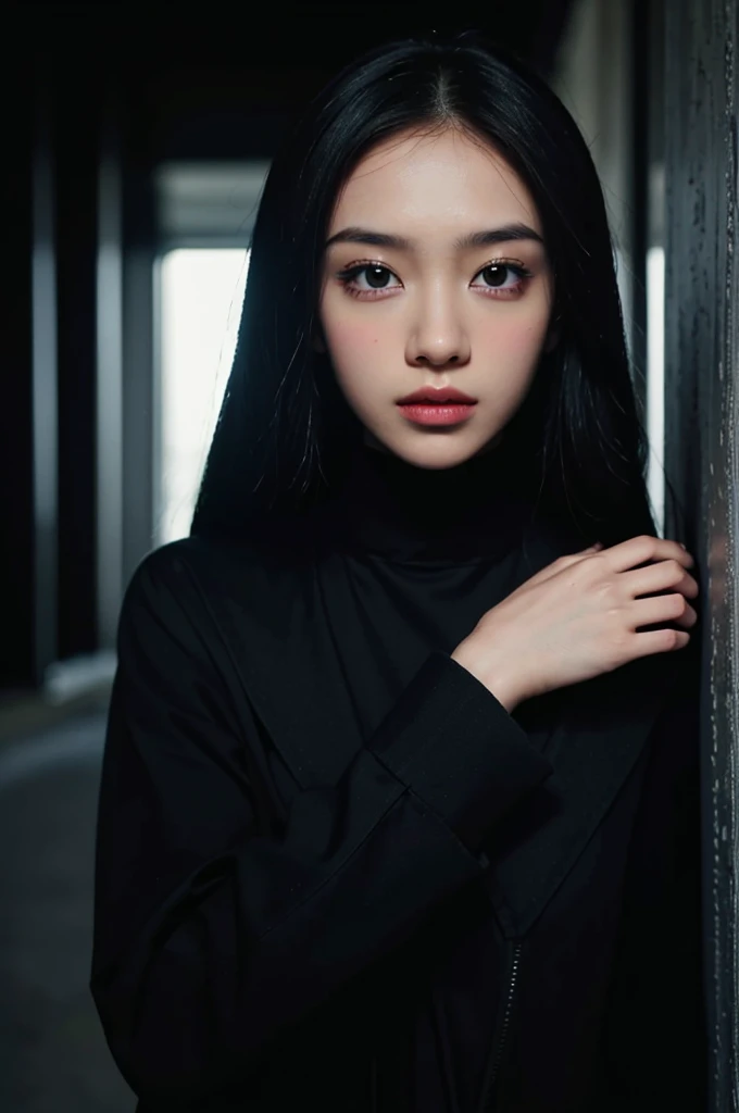(front focus),(in the dark:1.6),
(masterpiece, top quality, best, official art, beautiful and aesthetic:1.2),(masterpiece, top quality, best quality, official art, beautiful and aesthetic:1.2),(masterpiece, top quality, best quality, official art, beautiful and aesthetic:1.2), 1 malay girl in hijab, glitch art, (digital distortion), pixelated fragments, data corruption,colorful noise, visual chaos,contemporary aesthetics