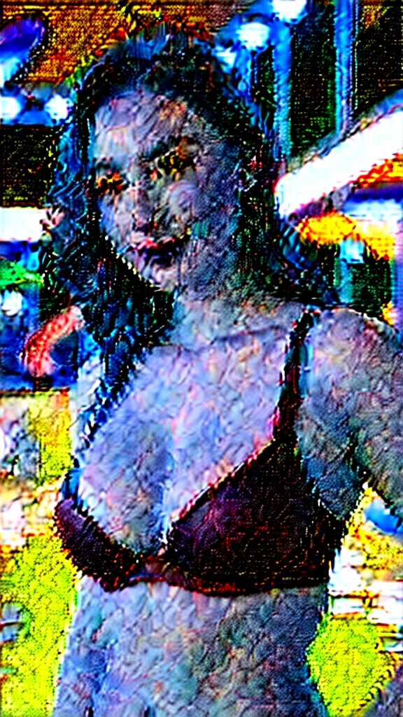 ((20 years old girl)), (wearing burgundy sport bra, thongs : 1.4), ((in a water park)), (night time), (((huge size breasts, cleavage))), (hourglass figure), lipstick, photorealistic, masterpiece, realistic, realism, photorealism, high contrast, photorealistic, 8k HD high definition detailed realistic, detailed, skin texture, hyper detailed, realistic skin texture, best quality, (photorealistic:1.4), high resolution, detailed, raw photo, photo realistic, (high detailed skin:1.2), 8k uhd, dslr, soft lighting, high quality, film grain, Fujifilm XT3), hyper realistic lifelike texture dramatic lighting unreal engine, even, neutral light, key light, bold, bright colours, daylight, (balanced saturation), (dynamic lighting), (natural lighting), ((soft red lipstick)), (natural makeup), ((ginger hair : 1.4)), ((glossy skin)), (colorful lighting), (soft smile : 1.7), (erotic pose, showing off her armpit  : 1.5), ((low angle photoshoot : 1.7)), (look at camera : 1.4), ((bokeh : 1.4))