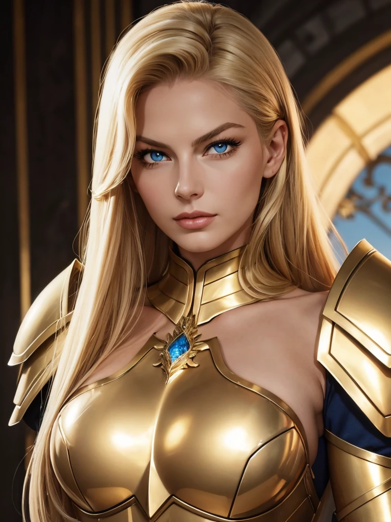 1girl, Solo, Very Long Hair, Blonde Hair, Cape, Superhero Suit, The Boys TV Show,
Seraphina has a striking resemblance to Homelander, but with some differences that reflect her unique personality. Her blonde hair has an almost ethereal glow, and her blue eyes shimmer with a slightly brighter, more radiant hue. She stands at a similar height as her brother, around 5’10”, with a powerful yet lean physique. Her suit is primarily white and gold, symbolizing purity and light, with a long, flowing cape that subtly resembles angelic wings.