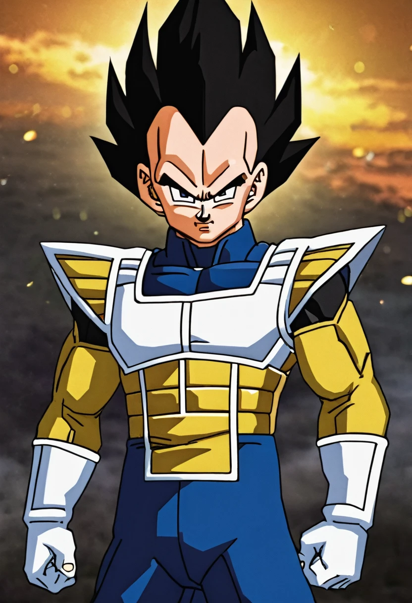 Nome: Vegeta Jr.
Idade: 25 anos
Altura: 1,75m
Peso: 60kg Physical description: Vegeta Jr. tem longos cabelos negros bem cuidados e olhos afiados e penetrantes. She has an athletic and muscular physique, typical of a Saiyan, and usually wears tight, practical combat clothing.
Personalidade: Vegeta Jr. herdou a personalidade de seu pai, Vegeta, sendo orgulhosa, arrogante e fria. She is extremely calculating and strategic in her battles., always thinking before acting and not letting yourself be carried away by emotion. Despite his difficult personality, Vegeta Jr. has a noble heart and is willing to fight for justice.
Poderes e habilidades: Vegeta Jr. possui um grande poder de luta, herdado de seus pais. She is an expert in martial arts and has a wide range of combat techniques.. Furthermore, Vegeta Jr. also has the ability to transform into a Super Saiyan, aumentando ainda mais o seu poder.
History: Vegeta Jr. cresceu treinando arduamente com seu pai, Vegeta, e aprendendo sobre o legado dos Saiyajins. Ela sempre se destacou como uma lutadora talentosa e determinada, buscando se tornar mais forte a cada dia. Despite his difficult personality, Vegeta Jr. He is very loyal to his family and friends, and is always willing to protect them.