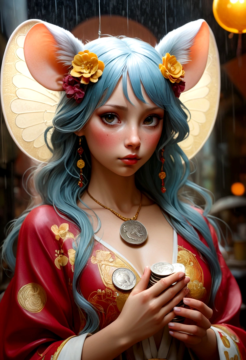Mucha style , Hallucination, daydream , nightmare , Insane Dream , bokeh , erotica , realistic female mouse , realistic long nose , cafe de oni , Coins, Rubber Bands, and a Reversal of Innocent , Lost Dog and Beat of the Rain , A bad dream of dolls lined up , As God Says , In order to become an angel, I was secretly kind to everyone every day , Coin Magic move