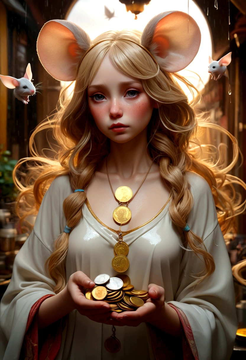 Mucha style , Hallucination, daydream , nightmare , Insane Dream , bokeh , erotica , realistic female mouse , realistic long nose , cafe de oni , Coins, Rubber Bands, and a Reversal of Innocent , Lost Dog and Beat of the Rain , A bad dream of dolls lined up , As God Says , In order to become an angel, I was secretly kind to everyone every day , Coin Magic move