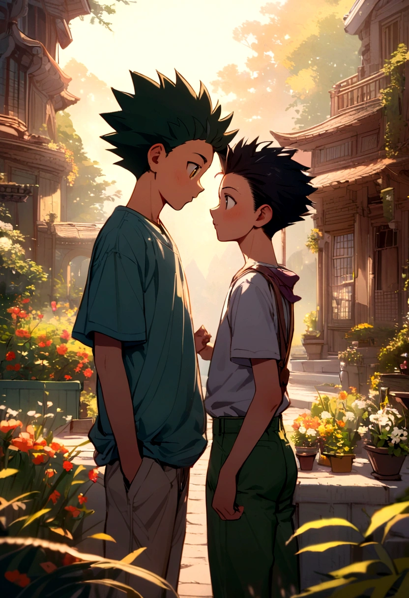 Make Killua and Gon boyfriends