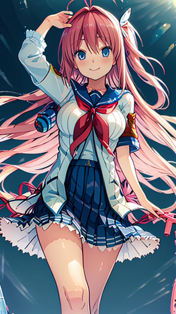 water gun,smile,kurashina asuka,