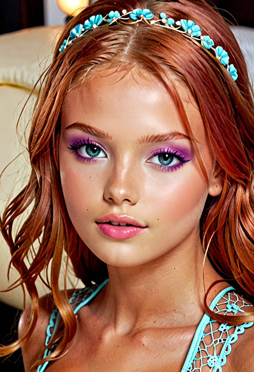 Mesa, (mejor calidad), 1 Nordic redhead girl, face baby lolita , muy hermosa mqmf, pelo largo, ojos bonitos,(bikini sexy:1.5), (pechos grandes:1.5), sonrisa sexy, pelo entre los ojos, avergonzado,rubor, , colores vibrantes ,natural lighting ,nffsw, hermoso, (cara detallada:1.2), escaparate, (ojos perfectos:1.1) ,(Fotorrealista:1.2), 8k hd, mirando al espectador, de interiorredondo, Maquillaje perfecto, hermoso lipstick, hermoso eyeshadow