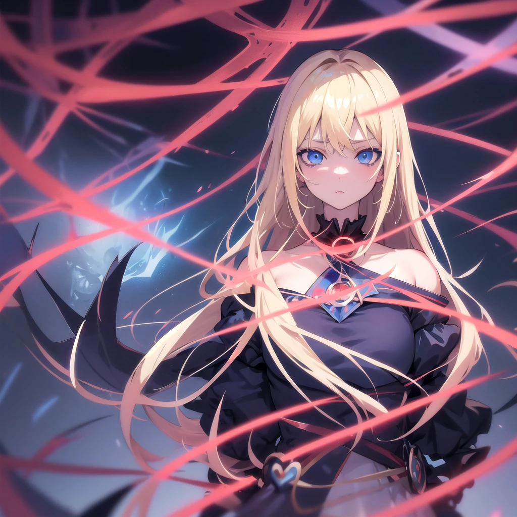 anime, anime girl, anime, anime art, blue eyes, blonde, blue eyes, blue eyes, blue eyes, blue eyes, blue eyes, yandere, gapmoe yandere, his eyes are bleeding intense, gapmoe yandere grimdark, yandere. tall, portrait gapmoe yandere grimdark