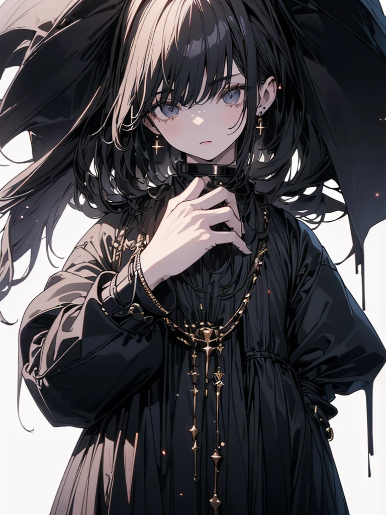 ((((High-quality rendering high-resolution))), 1girl, confident, standing, (((detailed eyes:0.9, beautiful and detailed face))), ((centered)), (wide shot), facing viewer, (((outdoors, night sky, stars:0.9))), medium breasts, looking at viewer, ((half closed eyes)), ((perfect hands)), (((head:1, arms, hips in view, elbows, thighs, in view))), ((hands at sides)), beautiful lighting, outside, outdoors, background, ((defined subject)), 25 years old, (head tilt), (((confident))), ((determined)), (((high contrast)))