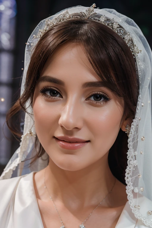 👰🏻‍♀️😆🌙🌠💐⛪, master piece, high quality, 4K, 8K