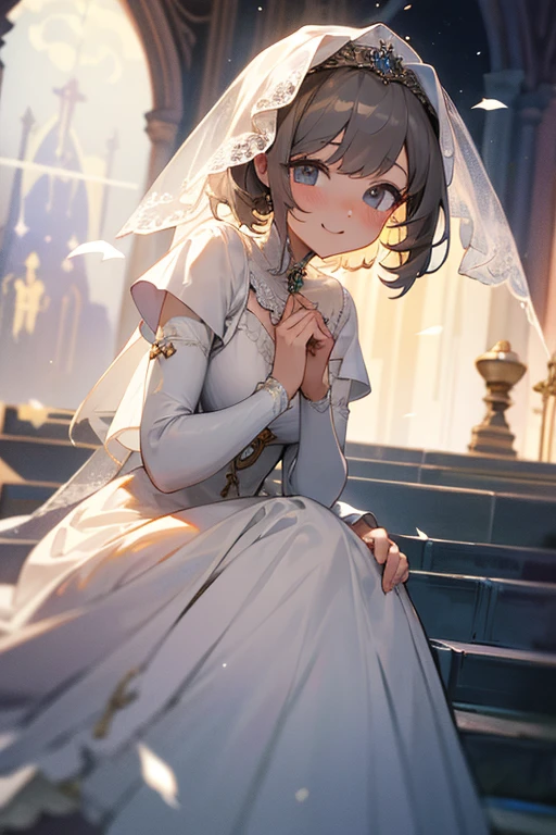 👰🏻♀️😆🌙🌠💐⛪, master piece, high quality, 4K, 8K