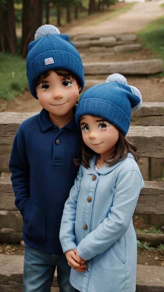 Poster making, Couple’s Day, a wearing a hat with a