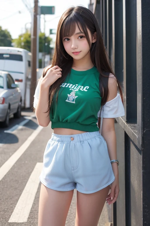 Cute Girls、high school girl、See-through、Shorts、