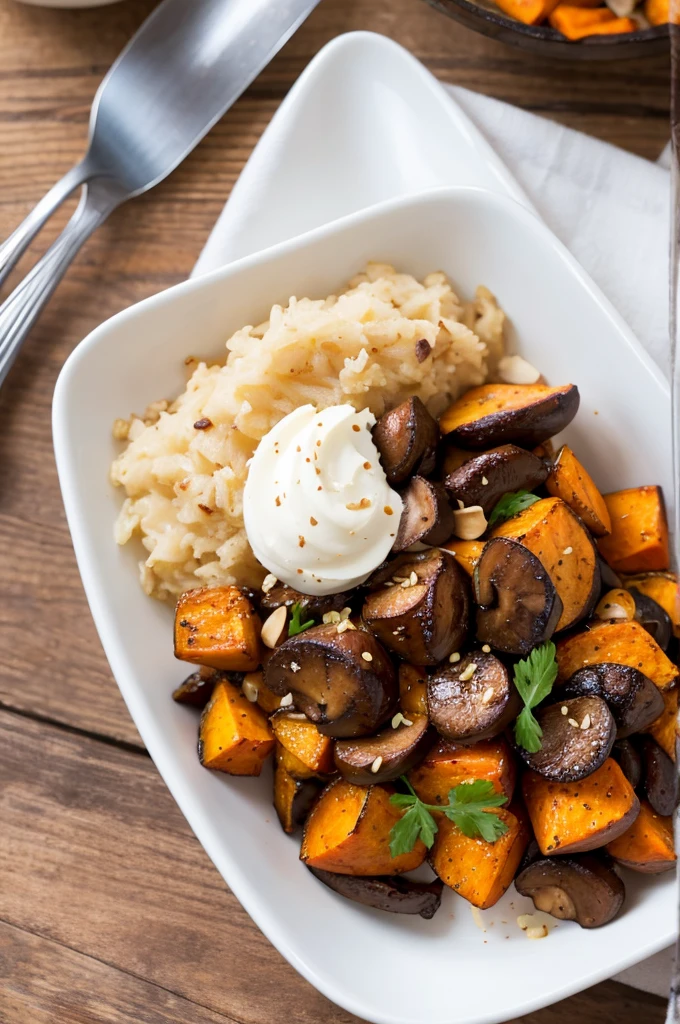 shiitake mushroom Sweet potato Grandmother