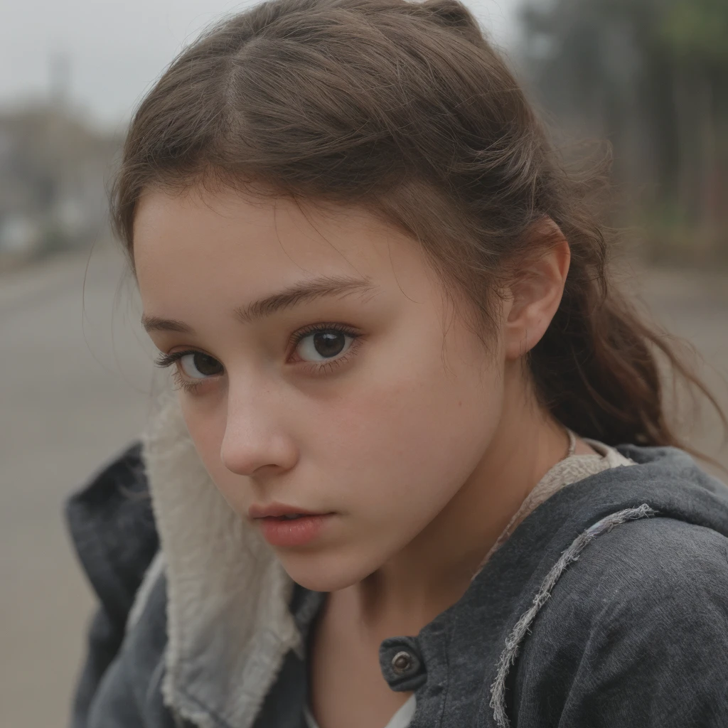 Create a realistic picture of an 8 German girl