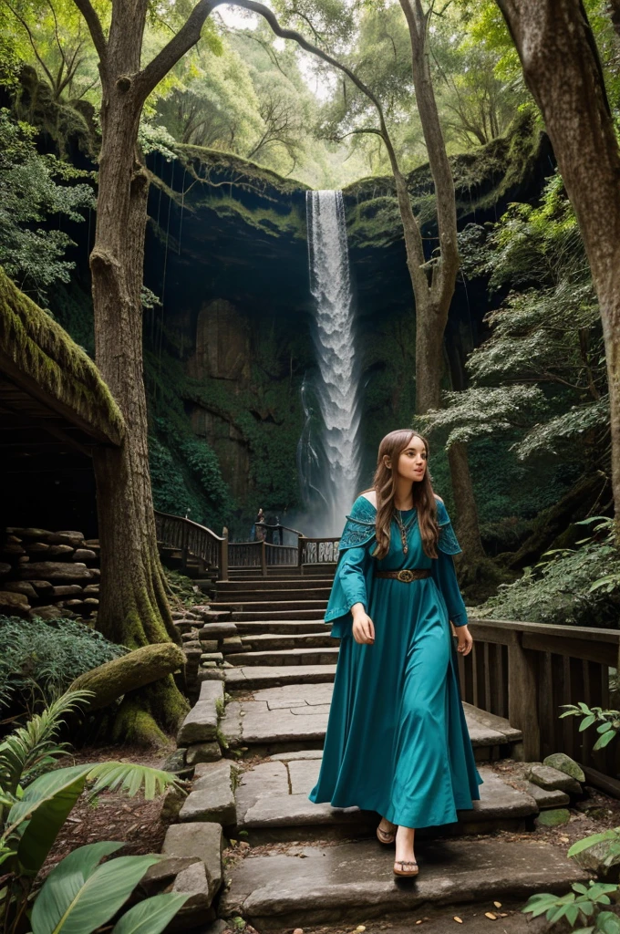 Emma each step she took, she discovered new wonders and made new friends—dragons sleeping under towering waterfalls, talking owls perched in ancient oaks, and wise old wizards who shared tales of distant lands.
