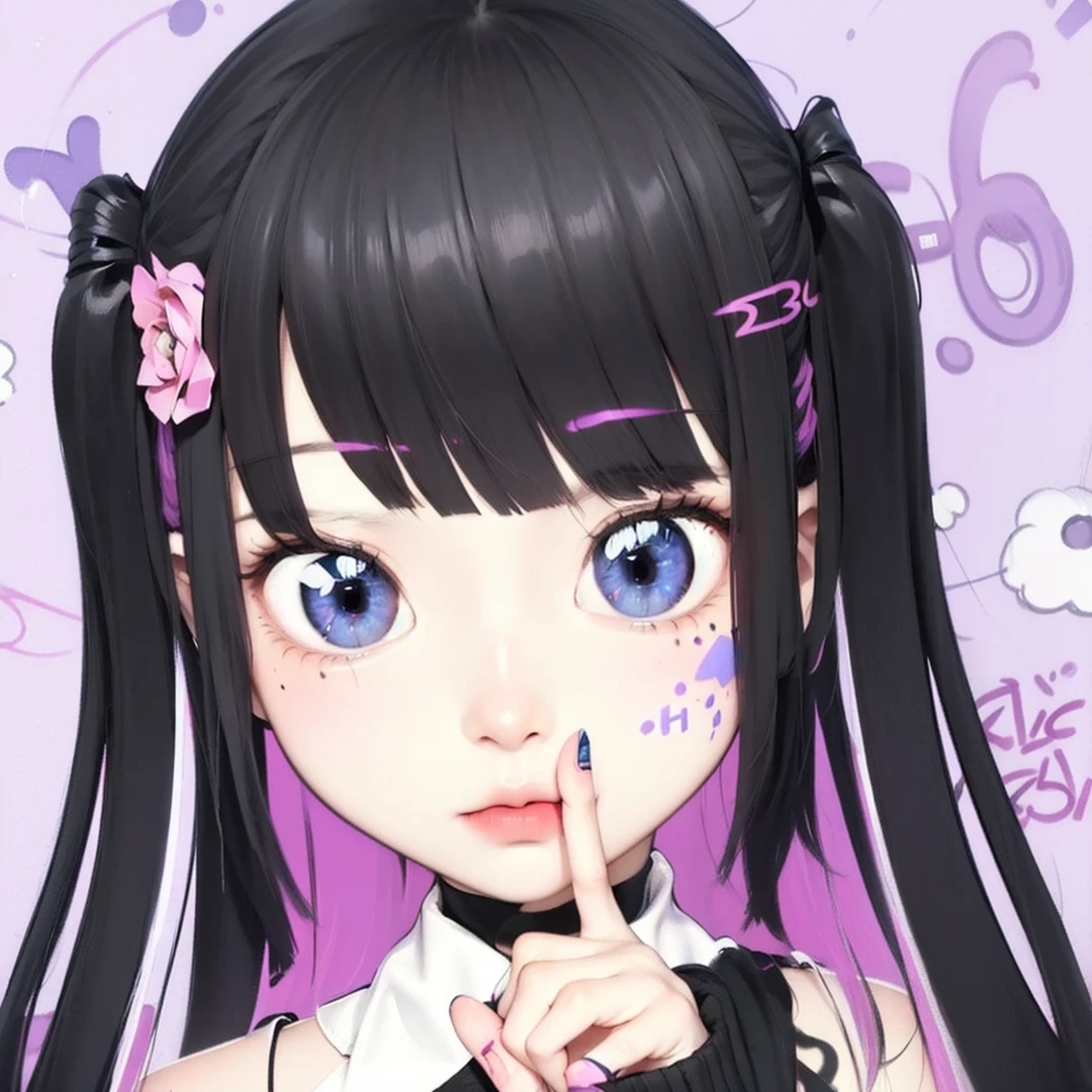 (highest quality), masterpiece, Highly detailed CG uniform 8k illustration, high collar, extremely high collar saturation, all colors deepened, paint, graffiti art, Center configuration, Highly detailed light and shadow, graffiti wall, wall painted bright, One girl graffiti One girl is looking at the wall, highly detailed face and eyes, medium length hair, sportswear, colored clouds