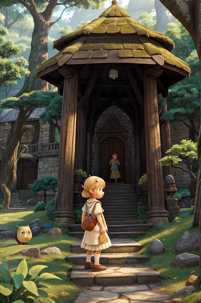 Emma each step she took, she discovered new wonders and made new friends—dragons sleeping under towering waterfalls, talking owls perched in ancient oaks, and wise old wizards who shared tales of distant lands.