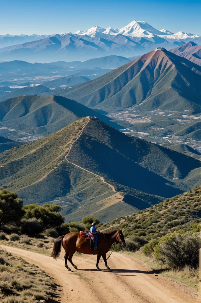 Un cerro con billetes cayendo a los lados

