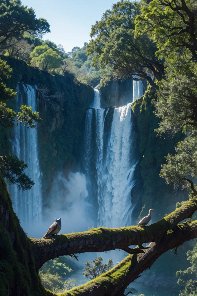 dragons sleeping under towering waterfalls, talking owls perched in ancient oaks, and wise old wizards who shared tales of distant lands.