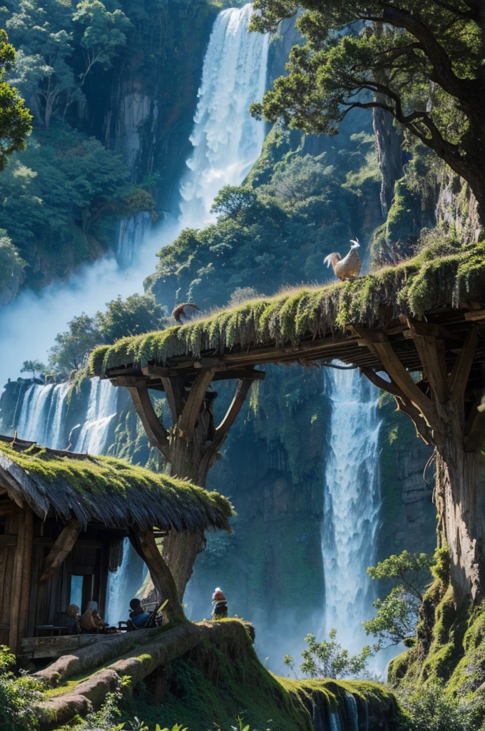 dragons sleeping under towering waterfalls, talking owls perched in ancient oaks, and wise old wizards who shared tales of distant lands.