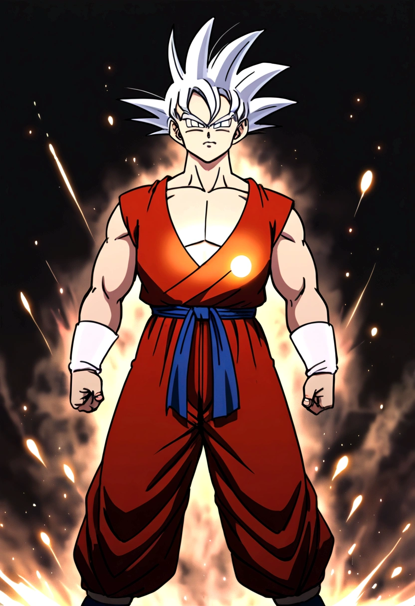 Goku desnudo corpo toltamente nu