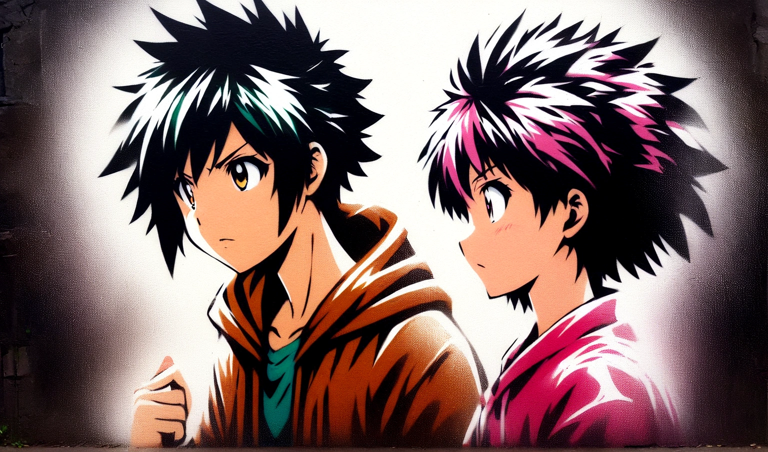 Anime com estilo Grafite 