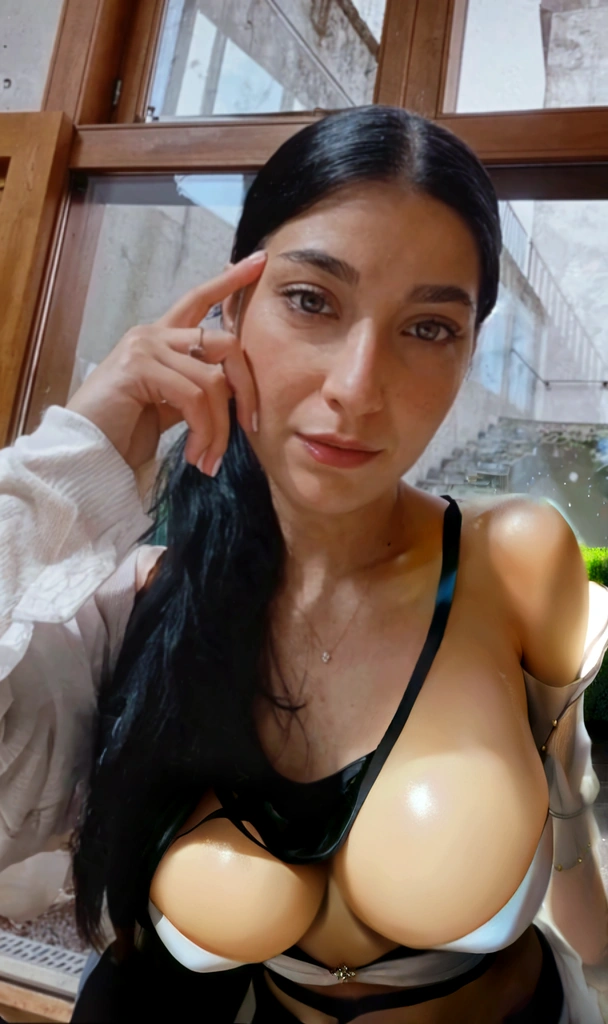 She has beautiful sexy breasts