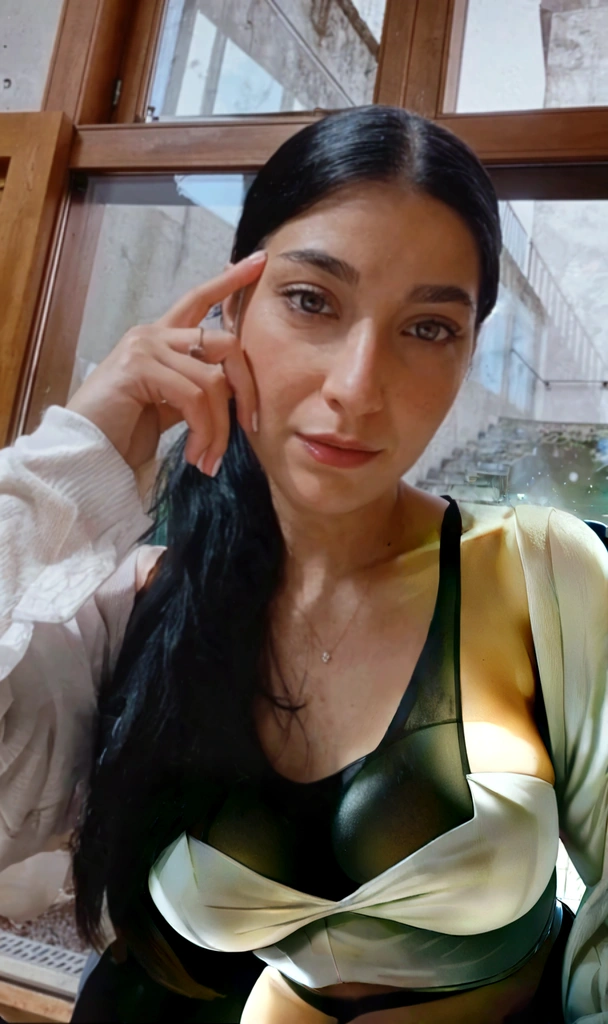 She has beautiful sexy breasts