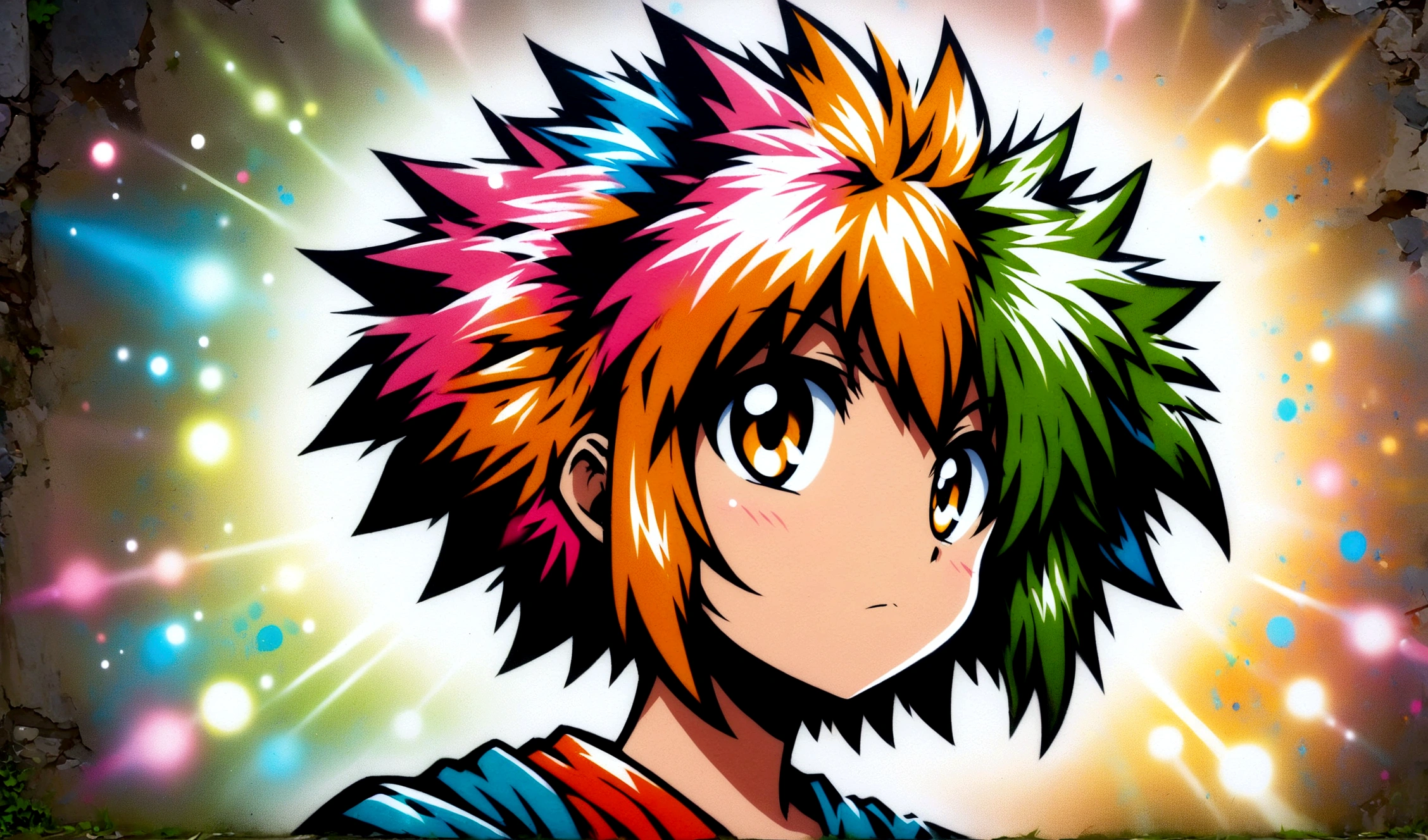 Anime com estilo Grafite