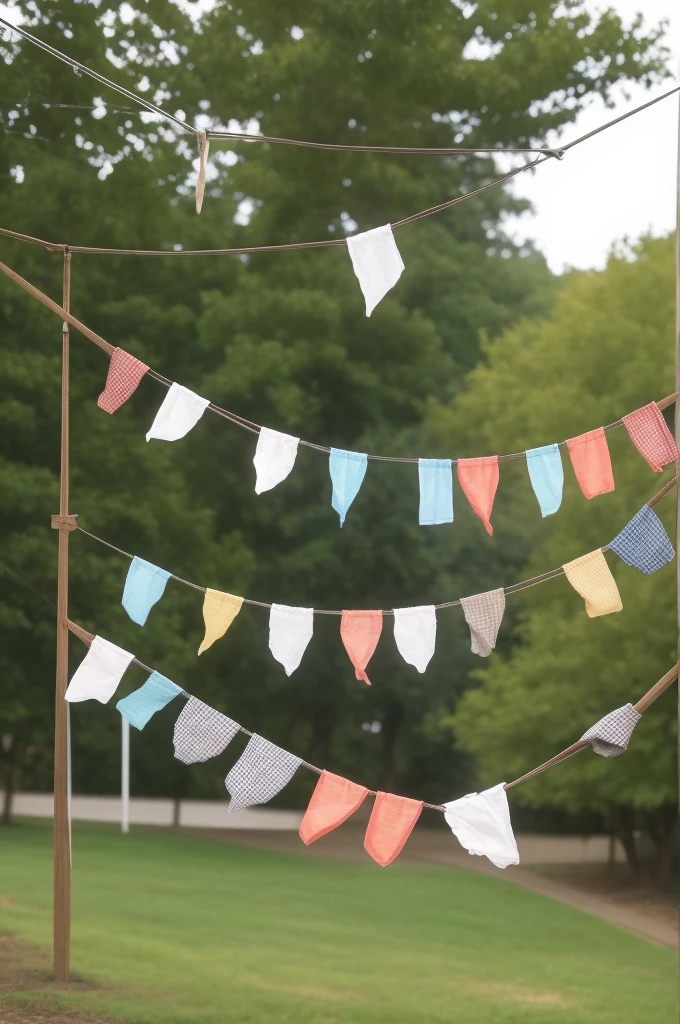 When you hang your pantyhose stockings on the clothesline after washing them, you can put a coin inside and it won't fly in the wind.