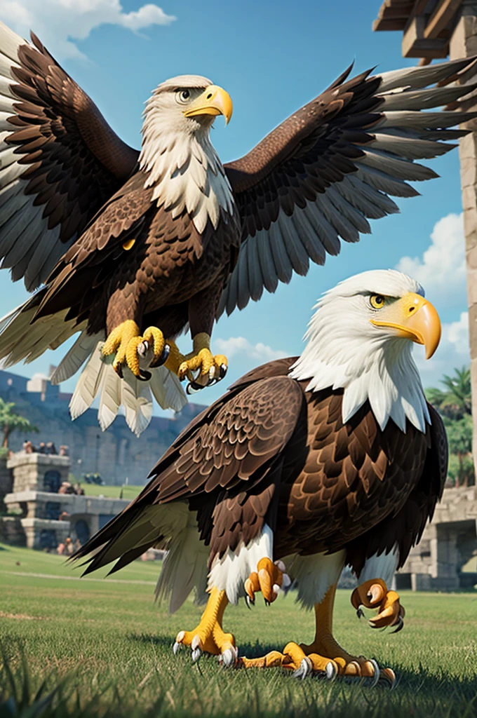 Clash Of Clans Townhall 12 Eagle Aritrey Merge With Eagle Artriy