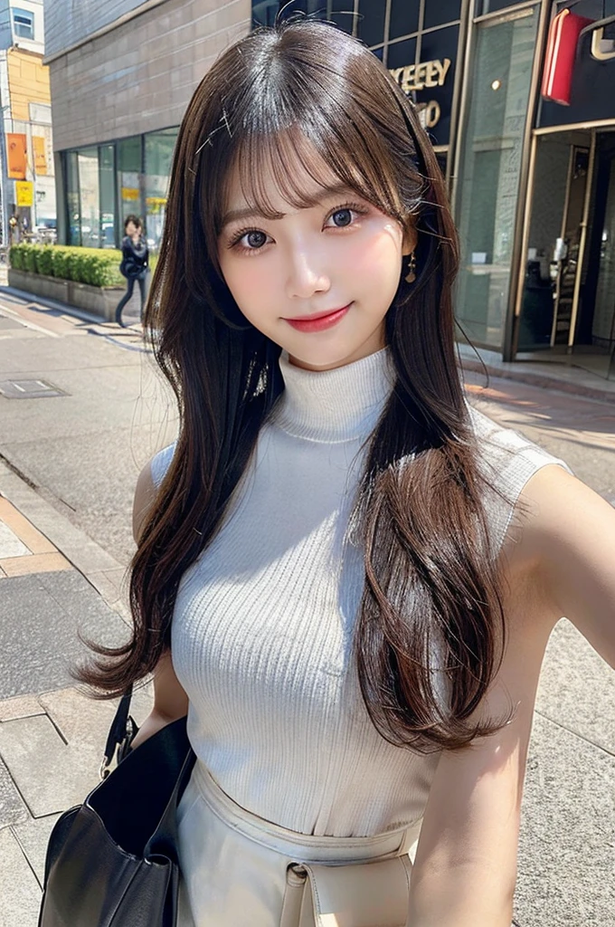 ((Highest quality)), ((masterpiece)), (detailed),Perfect Face,Japanese,landscape,Beauty,cute,Upper Body