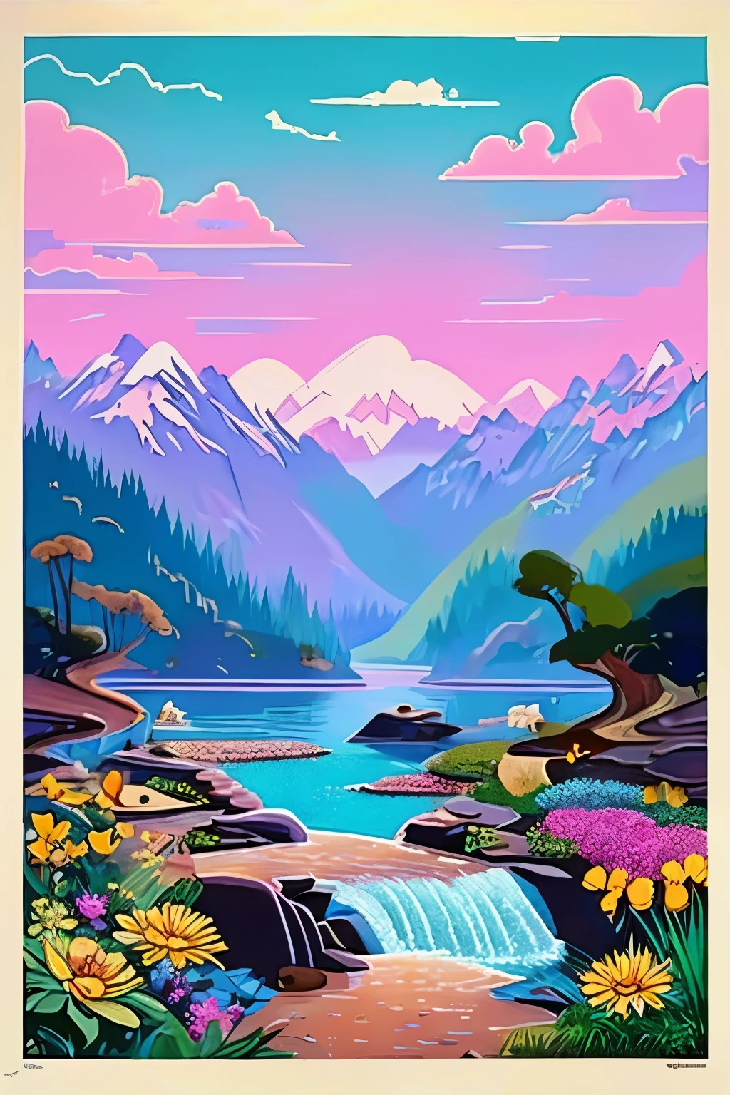 Tolong buatkan poster dengan landscape Ada tulisan "PENGUATAN PROJECT PROFiL PELAJAR PANCASILA , DENGAN tema kearifan budaya lokal tentang bir pletok!