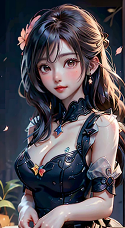 {{{masterpiece}, }}, {Highly detailed CG Unity 8k wallpaper}, wonderful, In detail, alone, {{Floating Hair}, }, {{cherry blossoms}, }, Outdoor, null, {{Wind}, }, Detailed Background, Beautiful attention to detail, See-through:Evening Dresses:0.3, Cleavage, Bright Eyes, {{whole body}, }, Dynamic pose, Dynamic Angle, Cleavage, View your viewers, Detailed clothing, Cinema Lighting, close, Highest quality

