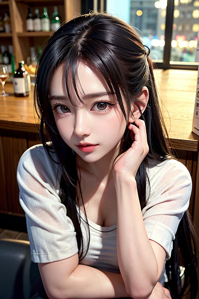 (8k, RAW photo, best quality, masterpiece:1.2), (realistic, photo-realistic:1.37), best quality, ultra high res, professional lighting, photon mapping, radiosity, physically-based rendering, cinematic lighting,1girl, smile,