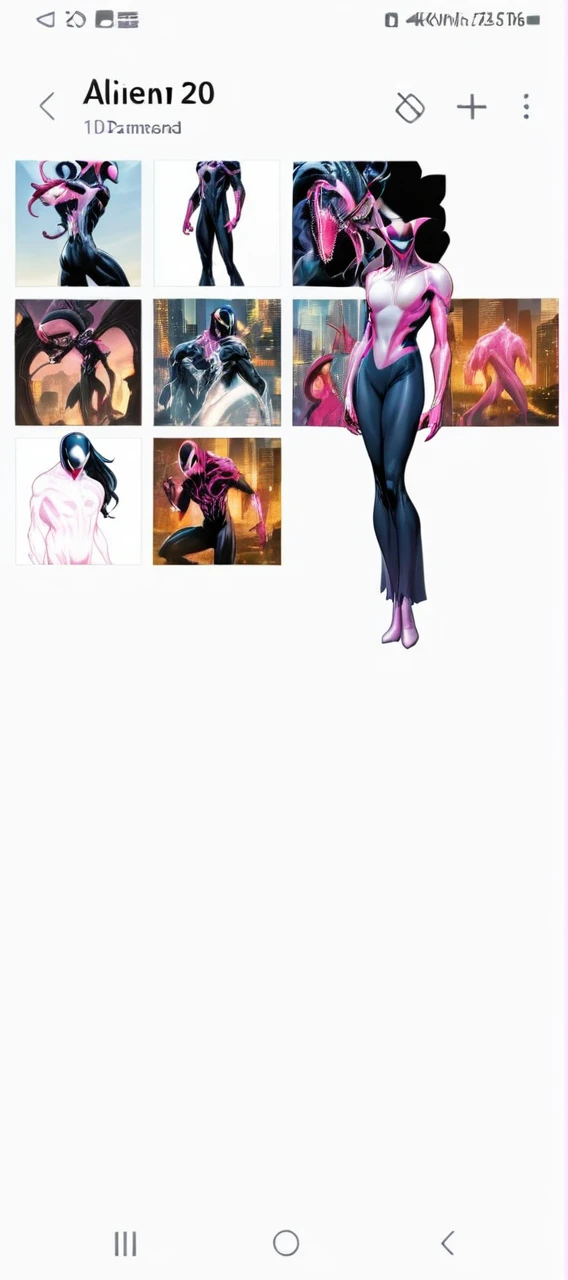 comic (Drawing:1.3) of (Sketch:1.3) a pink alien standing in front of a city, venom symbiote, symbiote, venom, official artwork hdr, screenshot from morbius 2022, hero pose colorful city lighting, 8k hd concept art, venomized, 8k render, 8 k high detail concept art, tor from marvel, background artwork, high detailed official artwork . graphic illustration, comic art, graphic novel art, vibrant, highly detailed