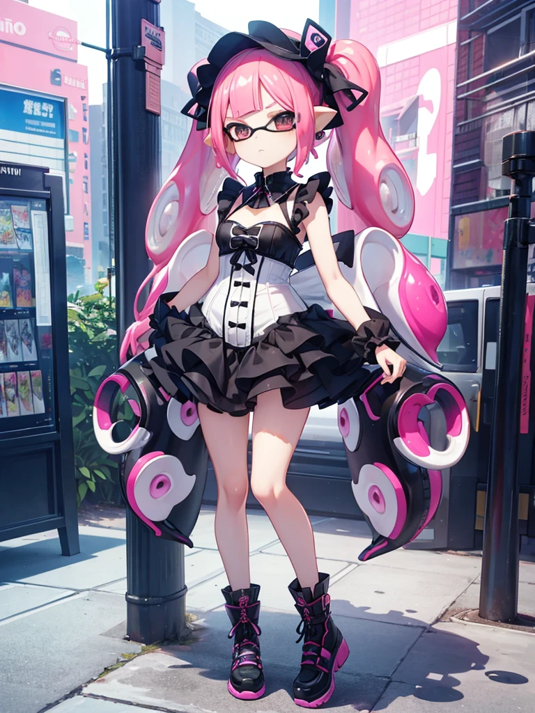 3D Images、Splatoon Inkling Girl 1/7 scale figure、Product sample image、Figures with interchangeable outfits、Supervised by Nintendo、Lolita Clothing、Gothic Clothing、Swimwear、