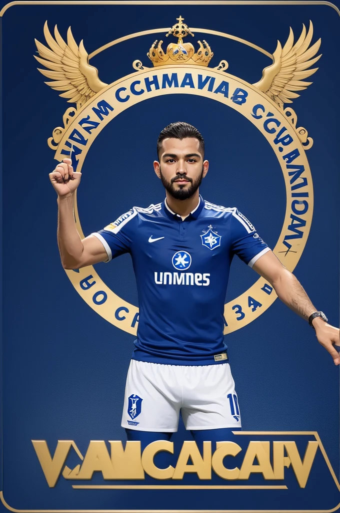 Card com com o logo do vasco da gama vencendo por 3 a 1 o logo do cruzeiro pelo campeonato brasileiro de futebol