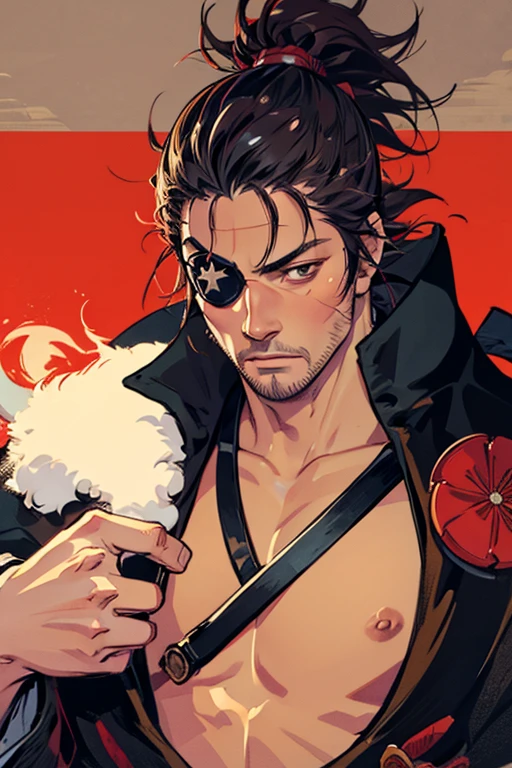 Samurai with an eye patch:2.0、bulgeJ8、musashi miyamoto