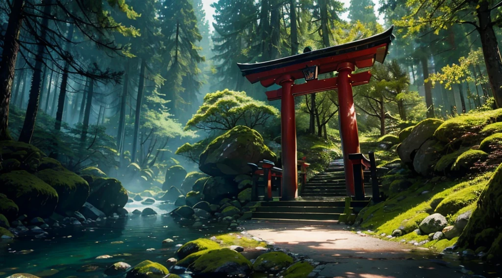 The tree、forest、the woods、musgo